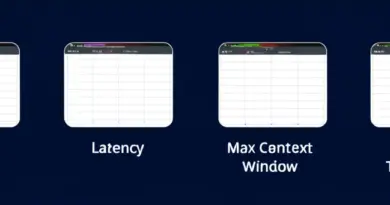 เปรียบเทียบตัวชี้วัดสำคัญ: latency, max context window, throughput และความแม่นยำในงานโค้ด