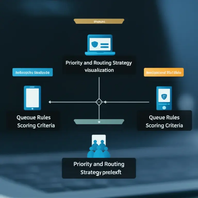 กลยุทธ์การจัดลำดับคิวและการจัดลำดับความสำคัญ (Priority & Routing): กฎการจัดคิว การใช้เกณฑ์คะแนน (scoring) และการผสานกับระบบงาน (ticketing)