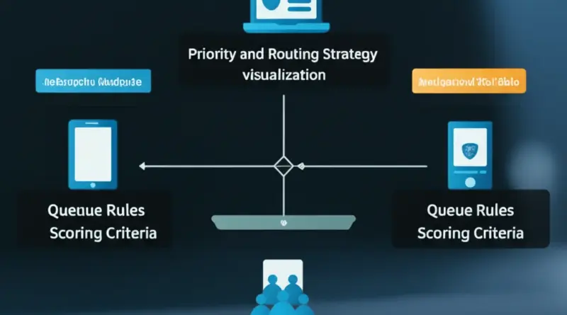 กลยุทธ์การจัดลำดับคิวและการจัดลำดับความสำคัญ (Priority & Routing): กฎการจัดคิว การใช้เกณฑ์คะแนน (scoring) และการผสานกับระบบงาน (ticketing)