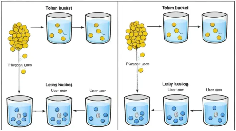 การออกแบบนโยบายการกำหนดอัตรา (Rate Limiting) อย่างมีประสิทธิภาพ: เทคนิคแบบ Token Bucket, Leaky Bucket, และการกำหนดคิวสำหรับผู้ใช้และแอปพลิเคชัน