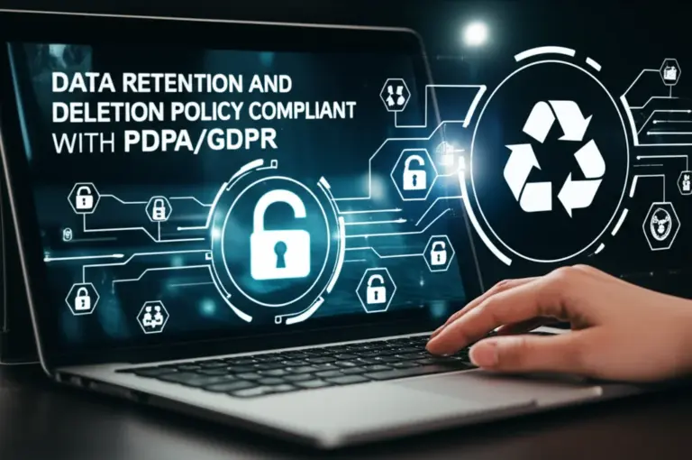 นโยบายการเก็บ รักษา และลบข้อมูล (Data Retention & Deletion) ที่สอดคล้องกับ PDPA/GDPR สำหรับระบบ LLM