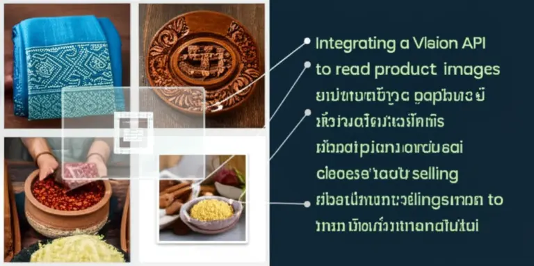 ผสาน Vision API เพื่ออ่านภาพสินค้าและสร้างคำบรรยายลงแคตตาล็อกที่ขายดีในไทย
