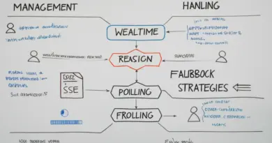 ออกแบบฟลูว์การสื่อสารแบบเรียลไทม์: เมื่อไรใช้ Realtime vs SSE, การจัดการ session, latency, และ fallback strategies
