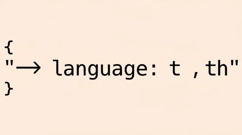 “language”: “th”,
