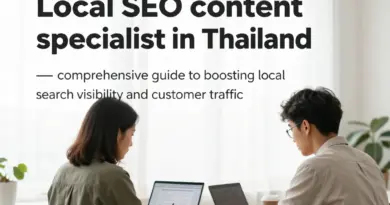Local SEO Content Specialist ในไทย: คู่มือครบจบเพื่อเพิ่มการมองเห็นและลูกค้าที่มาจากการค้นหาในพื้นที่