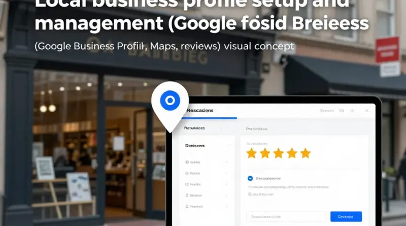 การสร้างและจัดการโปรไฟล์ธุรกิจท้องถิ่น (Google Business Profile, แผนที่, รีวิว) เพื่อเพิ่มความน่าเชื่อถือและการค้นหา