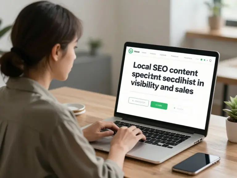 การเป็น Local SEO Content Specialist ในไทย: คู่มือครบจบเพื่อเพิ่มการมองเห็นและยอดขายท้องถิ่น