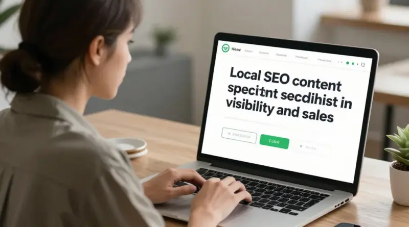 การเป็น Local SEO Content Specialist ในไทย: คู่มือครบจบเพื่อเพิ่มการมองเห็นและยอดขายท้องถิ่น