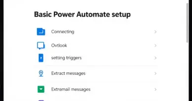 ตั้งค่า Power Automate เบื้องต้น: การเชื่อมต่อ Outlook, การตั้งทริกเกอร์ และการดึงข้อความอีเมล