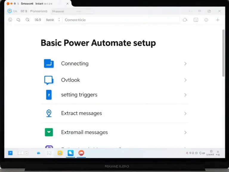 ตั้งค่า Power Automate เบื้องต้น: การเชื่อมต่อ Outlook, การตั้งทริกเกอร์ และการดึงข้อความอีเมล