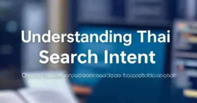 ทำความเข้าใจ Search Intent ของลูกค้าไทย: วิธีวิเคราะห์คีย์เวิร์ดท้องถิ่นและพฤติกรรมการค้นหาเพื่อกำหนดหัวข้อคอนเทนต์ที่ตรงใจ