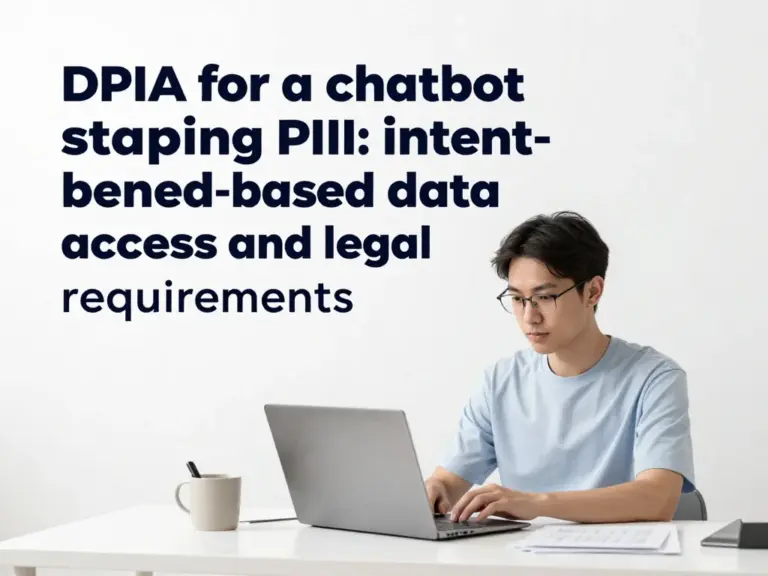 ทำไมต้องทำ DPIA สำหรับแชตบอทที่เก็บ PII: เจตนาการค้นหาและข้อกำหนดทางกฎหมายที่ต้องรู้