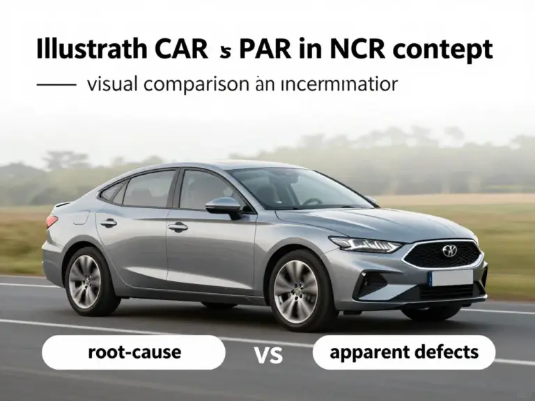 สรุปความหมาย CAR/PAR ในบริบท NCR และวิธีแยกแยะข้อบกพร่องเชิงสาเหตุ