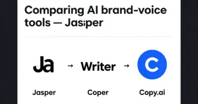 เลือกเครื่องมือสร้างสไตล์แบรนด์ด้วย AI: เปรียบเทียบ Jasper Brand Voice vs Writer vs Copy.ai เพื่อหาตัวเลือกที่ใช่สำหรับธุรกิจในไทย