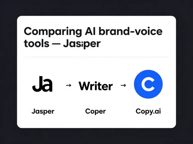 เลือกเครื่องมือสร้างสไตล์แบรนด์ด้วย AI: เปรียบเทียบ Jasper Brand Voice vs Writer vs Copy.ai เพื่อหาตัวเลือกที่ใช่สำหรับธุรกิจในไทย