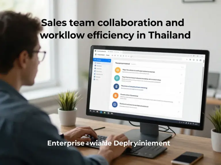 3. ประสิทธิภาพการทำงานร่วมทีมและเวิร์กโฟลว์สำหรับทีมขายในไทย: พิจารณาการแชร์ รีวิวแบบเรียลไทม์ การควบคุมเวอร์ชัน การผสานรวมกับ CRM และการปรับใช้ในองค์กรขนาดเล็กถึงขนาดใหญ่