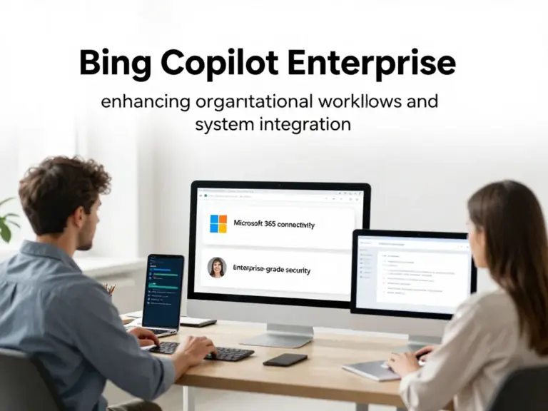 Bing Copilot Enterprise ให้ประโยชน์อย่างไรกับงานองค์กรและการรวมระบบ (การเชื่อมต่อ Microsoft 365 ความสามารถร่วมมือ ความปลอดภัยระดับองค์กร)