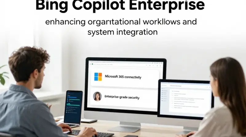 Bing Copilot Enterprise ให้ประโยชน์อย่างไรกับงานองค์กรและการรวมระบบ (การเชื่อมต่อ Microsoft 365 ความสามารถร่วมมือ ความปลอดภัยระดับองค์กร)