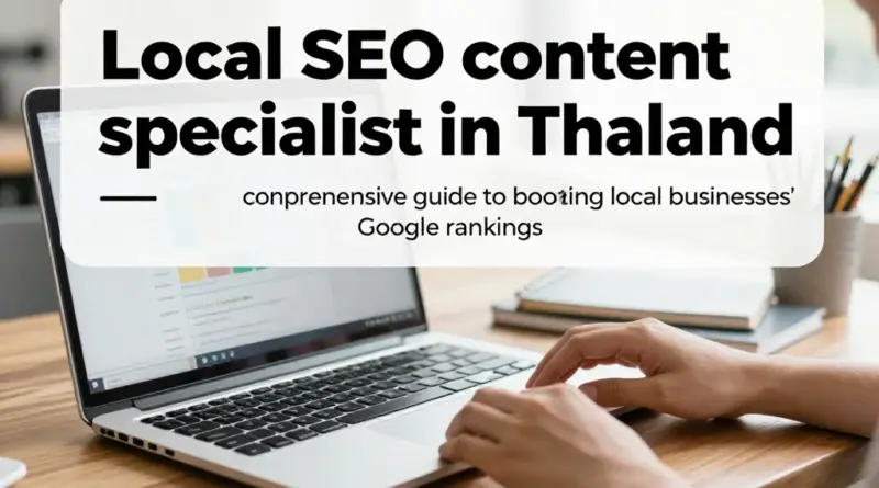 Local SEO Content Specialist ในประเทศไทย: คู่มือครบวงจรเพื่อเพิ่มอันดับธุรกิจท้องถิ่นบน Google