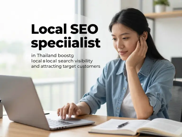 Local SEO Content Specialist ในประเทศไทย: วิธีเพิ่มการมองเห็นบนเสิร์ชท้องถิ่นและดึงลูกค้าเป้าหมาย