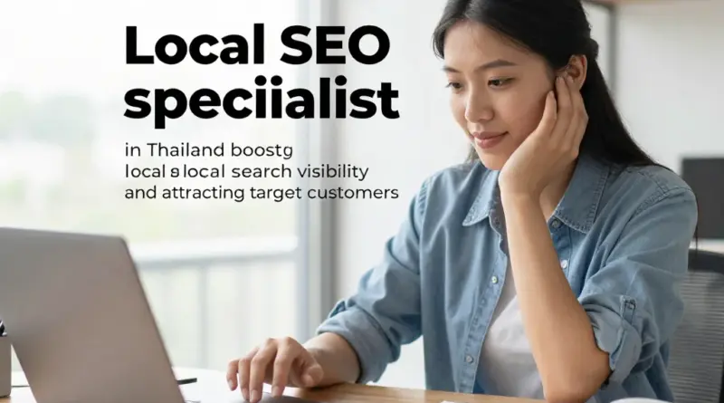 Local SEO Content Specialist ในประเทศไทย: วิธีเพิ่มการมองเห็นบนเสิร์ชท้องถิ่นและดึงลูกค้าเป้าหมาย
