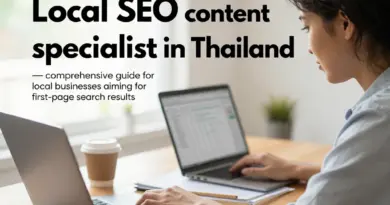 Local SEO Content Specialist ในไทย: คู่มือครบเครื่องสำหรับธุรกิจท้องถิ่นที่อยากขึ้นหน้าแรก