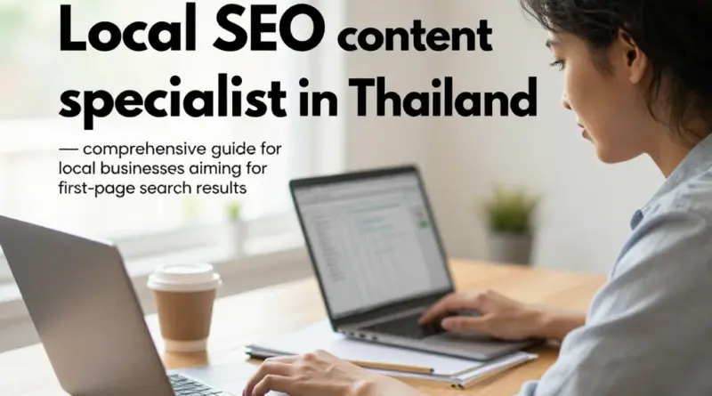 Local SEO Content Specialist ในไทย: คู่มือครบเครื่องสำหรับธุรกิจท้องถิ่นที่อยากขึ้นหน้าแรก
