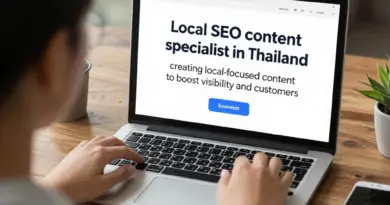 Local SEO Content Specialist ในไทย: เคล็ดลับสร้างคอนเทนต์ท้องถิ่นที่เพิ่มการมองเห็นและยอดลูกค้า