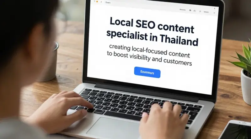 Local SEO Content Specialist ในไทย: เคล็ดลับสร้างคอนเทนต์ท้องถิ่นที่เพิ่มการมองเห็นและยอดลูกค้า