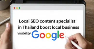 Local SEO Content Specialist ในไทย: เคล็ดลับเพิ่มการมองเห็นธุรกิจท้องถิ่นบน Google