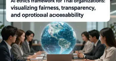 กรอบ AI Ethics สำหรับองค์กรไทย: แนวทางการสร้างความเที่ยงธรรม ความโปร่งใส และการรับผิดชอบเชิงปฏิบัติการ