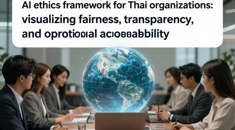 กรอบ AI Ethics สำหรับองค์กรไทย: แนวทางการสร้างความเที่ยงธรรม ความโปร่งใส และการรับผิดชอบเชิงปฏิบัติการ