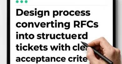 กระบวนการออกแบบระบบแปลง RFC ให้เป็น Tickets พร้อมโครงสร้าง Acceptance Criteria ที่ชัดเจน