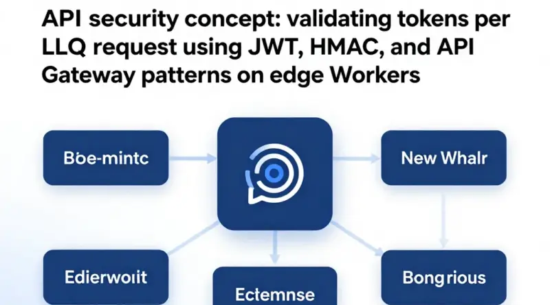 การตรวจสอบและยืนยัน token ต่อคำขอ LLM API: วิธีการใช้ JWT, HMAC และ API Gateway patterns บน Workers