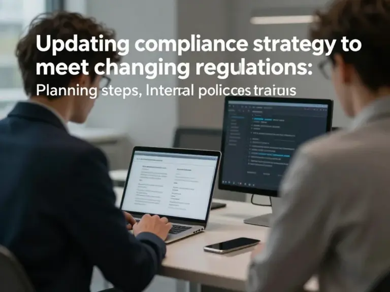 การปรับกลยุทธ์ปฏิบัติตามกฎระเบียบ (Compliance) ให้ทันต่อการเปลี่ยนแปลง: ขั้นตอนการวางแผน นโยบายภายใน และการฝึกอบรมพนักงาน
