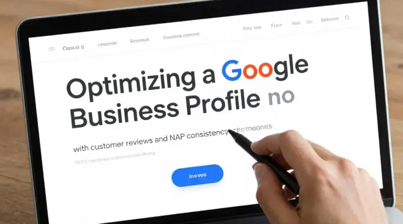 การเพิ่มประสิทธิภาพหน้า Google Business Profile, รีวิว และสัญญาณเชิงพิกัด (NAP consistency)