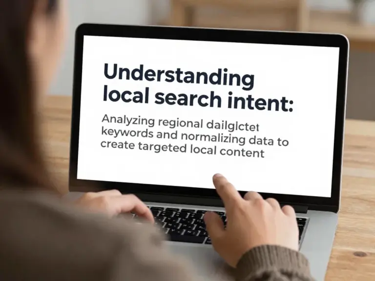 ทำความเข้าใจ Search Intent ของลูกค้าในพื้นที่: วิธีวิเคราะห์คำค้น ภาษาแถบ-ถิ่น และการ Normalize ข้อมูลเพื่อสร้างคอนเทนต์ท้องถิ่นที่ตรงใจ