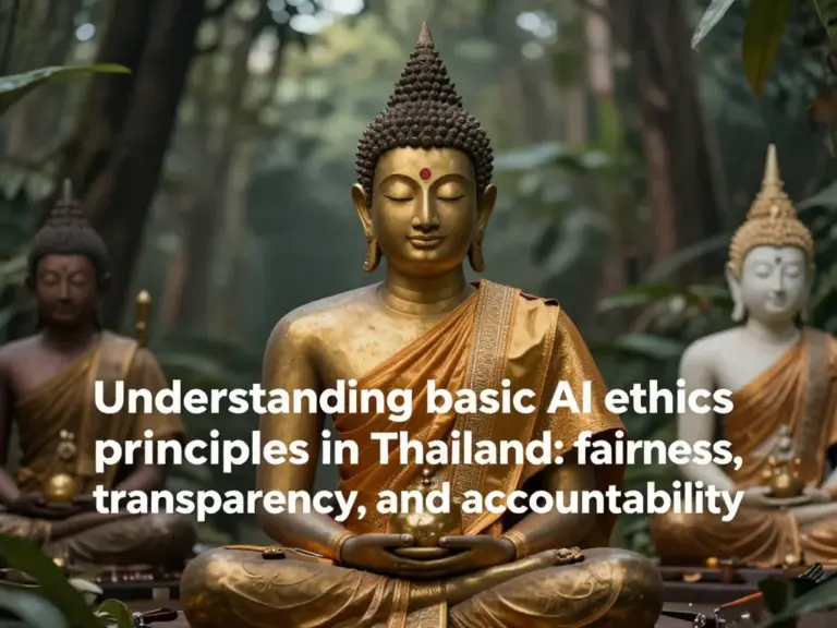 ทำความเข้าใจหลักการพื้นฐานของ AI Ethics ในบริบทประเทศไทย: ความเที่ยงธรรม ความโปร่งใส และการรับผิด