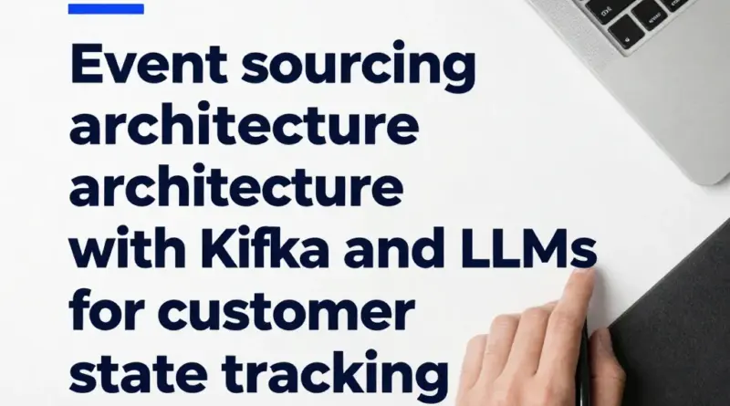 ทำความเข้าใจเจตนาของผู้ค้นหาและข้อกำหนดพื้นฐาน: ทำไมต้องใช้ Event Sourcing กับ Kafka และ LLM ในระบบติดตามสถานะลูกค้า