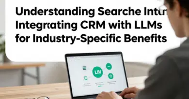 ทำความเข้าใจเจตนาผู้ค้นหา: ทำไมต้องรวม CRM กับ LLM และได้ประโยชน์อะไรในบริบทอุตสาหกรรมต่างๆ