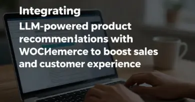ทำไมการรวมระบบแนะนำสินค้าด้วย LLM กับ WooCommerce จึงสำคัญต่อการเพิ่มยอดขายและประสบการณ์ลูกค้า
