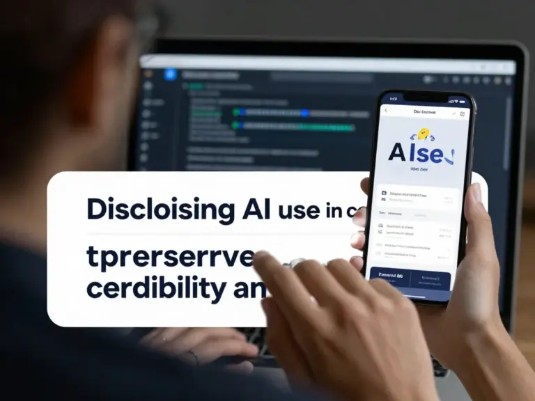 ทำไมการเปิดเผยการใช้ AI ในคอนเทนต์จึงสำคัญต่อความน่าเชื่อถือและอันดับท้องถิ่น
