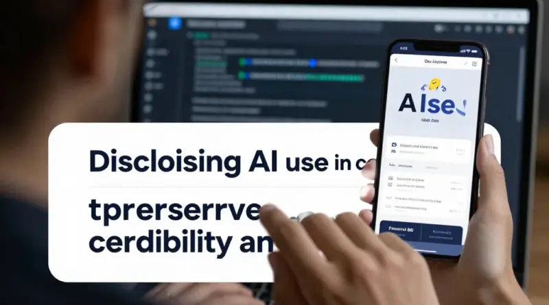 ทำไมการเปิดเผยการใช้ AI ในคอนเทนต์จึงสำคัญต่อความน่าเชื่อถือและอันดับท้องถิ่น