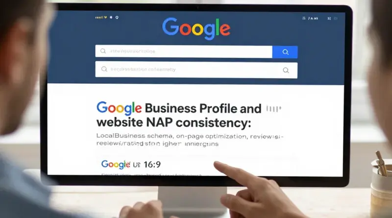 ปรับโปรไฟล์ Google Business Profile และสัญญาณบนหน้าเว็บไซต์: แนวปฏิบัติการเขียนชื่อ-ที่อยู่-เบอร์โทร (NAP) ให้สอดคล้อง รีวิว/เรตติ้ง การจัด Schema LocalBusiness และการเพิ่มประสิทธิภาพบนหน้า (on-page) เพื่อคะแนนสูงขึ้น