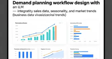 ออกแบบกระบวนการคำนวณความต้องการ (Demand Planning) ด้วย LLM: วิธีรวมข้อมูลยอดขาย ฤดูกาล และแนวโน้มตลาด