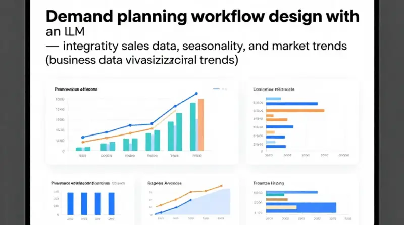 ออกแบบกระบวนการคำนวณความต้องการ (Demand Planning) ด้วย LLM: วิธีรวมข้อมูลยอดขาย ฤดูกาล และแนวโน้มตลาด