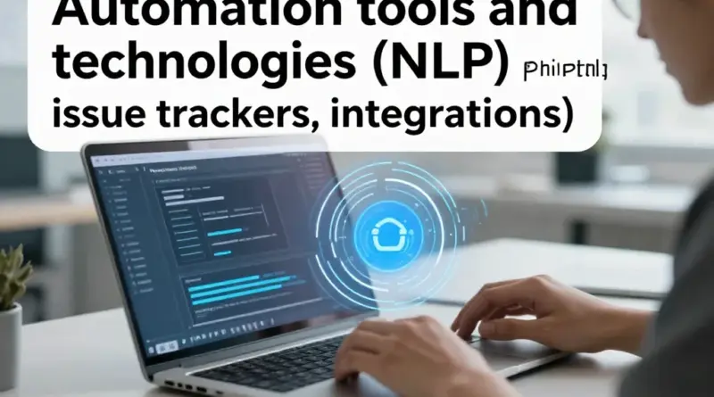 เทคโนโลยีและเครื่องมือที่ใช้ (NLP, Prompting, Issue Trackers, Integration) เพื่อทำงานอัตโนมัติ