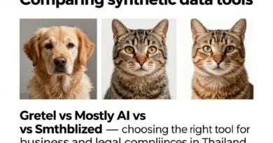 เปรียบเทียบเครื่องมือสร้างข้อมูลสังเคราะห์: Gretel vs Mostly AI vs Synthesized — เลือกเครื่องมือที่เหมาะกับธุรกิจและการปฏิบัติตามกฎหมายในไทย