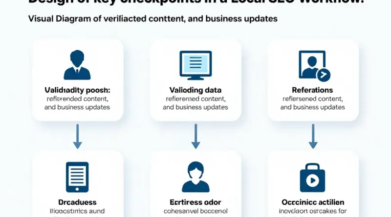 แนวทางการออกแบบจุดตรวจสำคัญในเวิร์กโฟลว์ Local SEO: ตรวจความถูกต้องของข้อมูลสถานที่ คอนเทนต์ที่อ้างอิง และการอัปเดตข้อมูลธุรกิจ