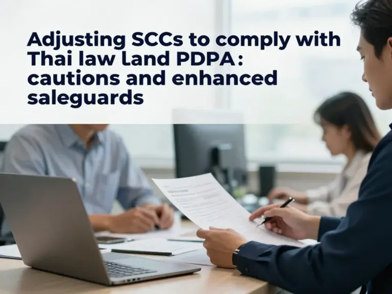 การปรับแต่ง SCCs ให้สอดคล้องกับกฎหมายไทยและข้อบังคับความเป็นส่วนตัว (PDPA): ข้อควรระวังและการเพิ่มมาตรการเสริม